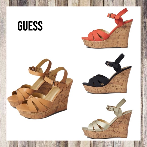 GUESS NEW Dayva platform sandal - Picture 9 of 16